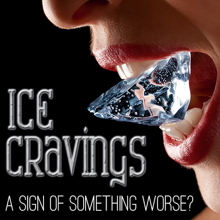 chewing ice